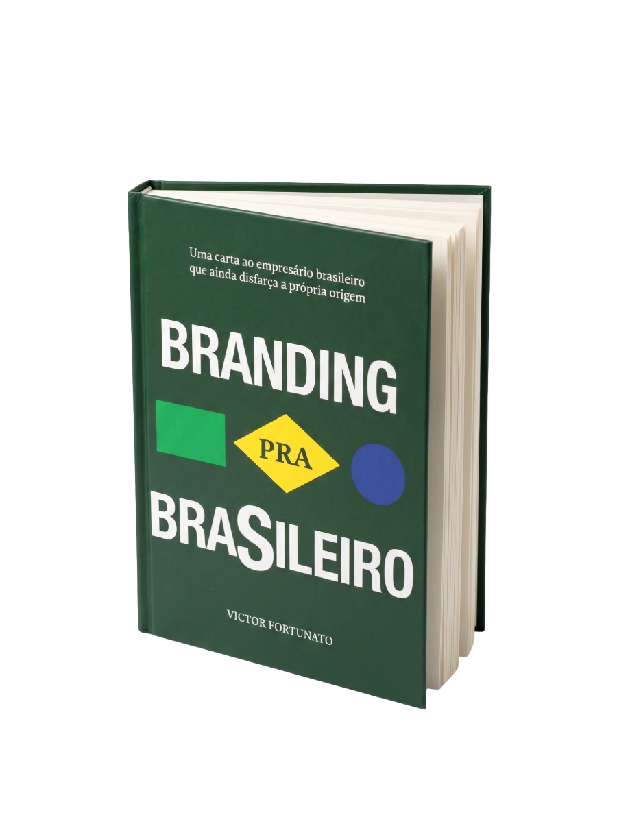 Livro Branding pra BraSileiro, de Victor Fortunato
