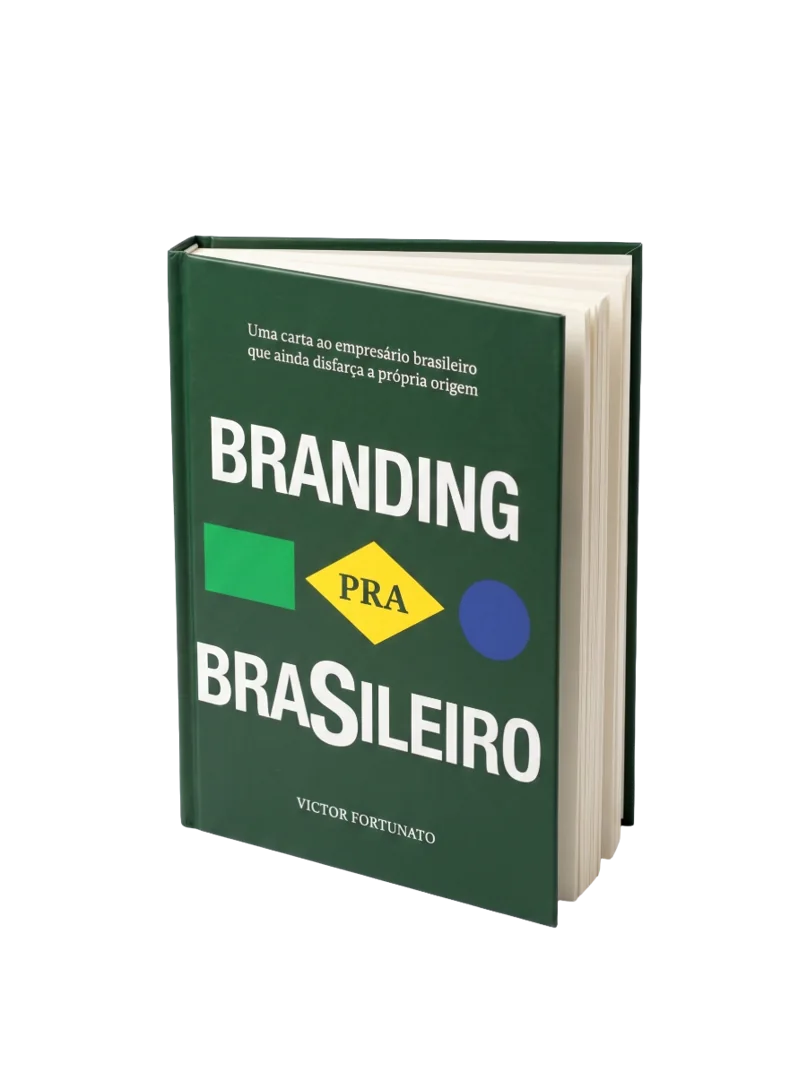Livro Branding pra BraSileiro, de Victor Fortunato