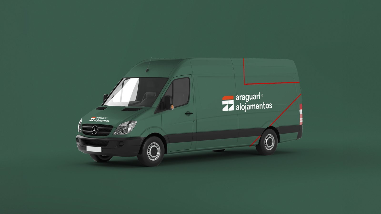 Araguari Alojamentos, peça do projeto