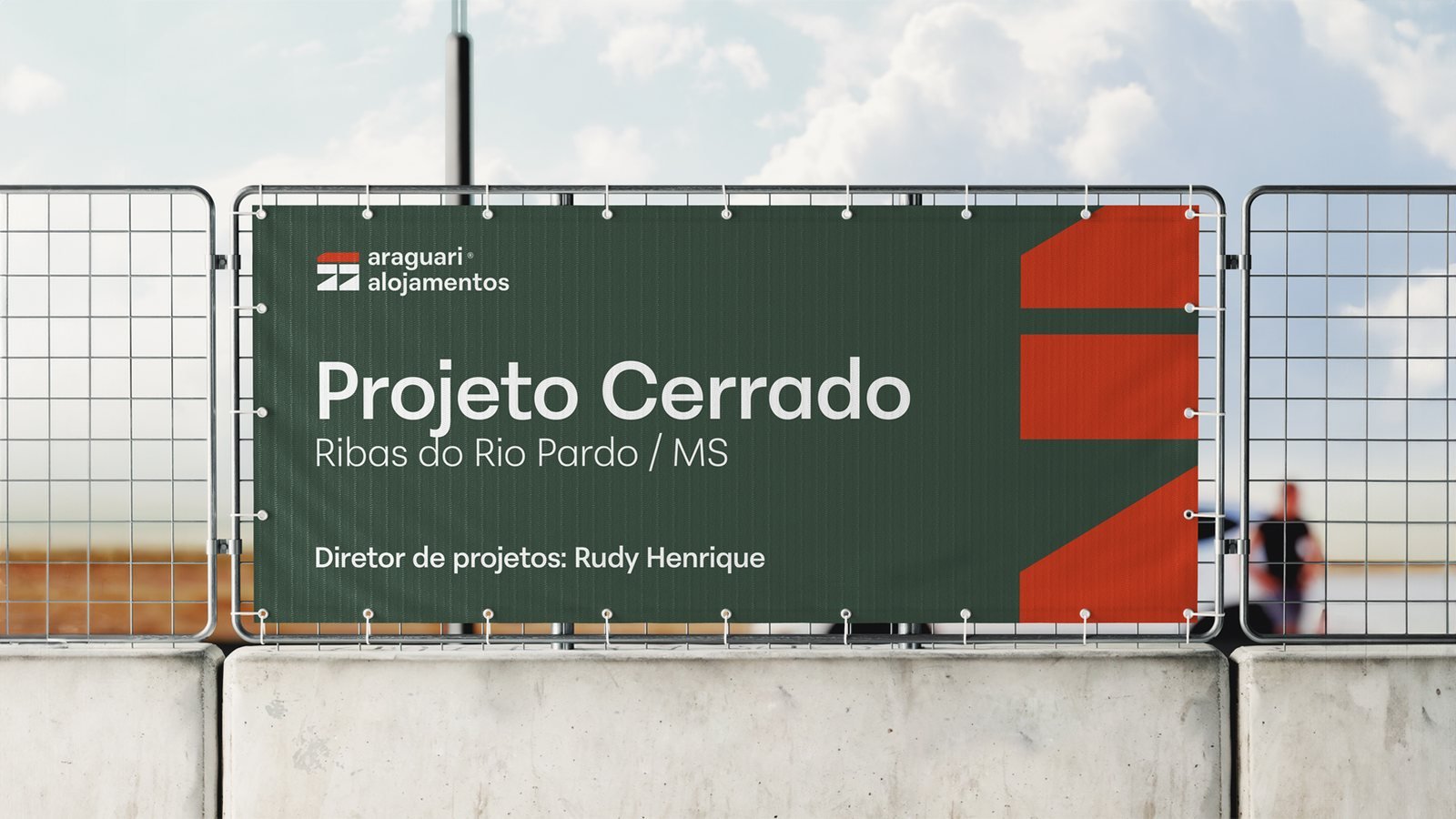Araguari Alojamentos, peça do projeto