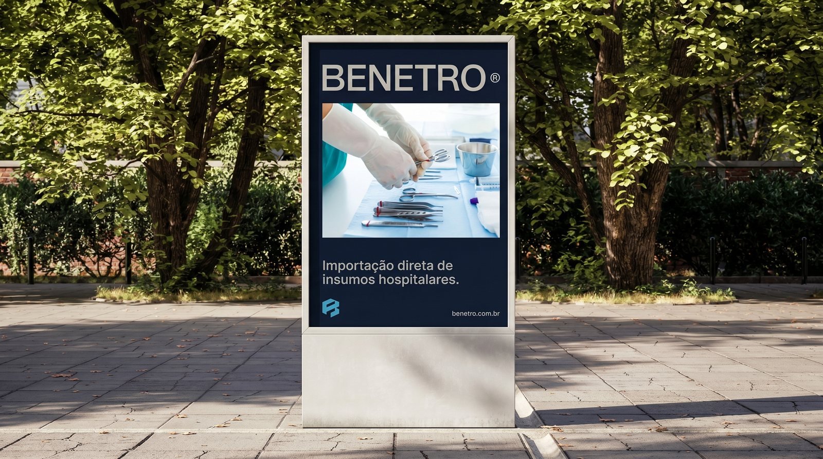 Benetro, peça do projeto