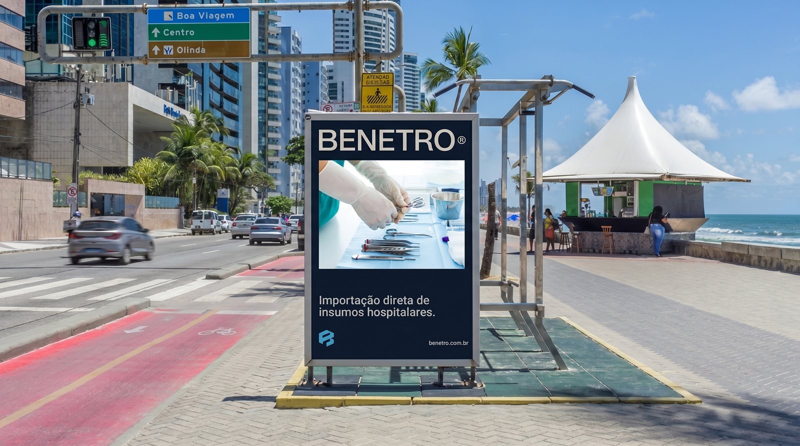 Benetro, peça do projeto