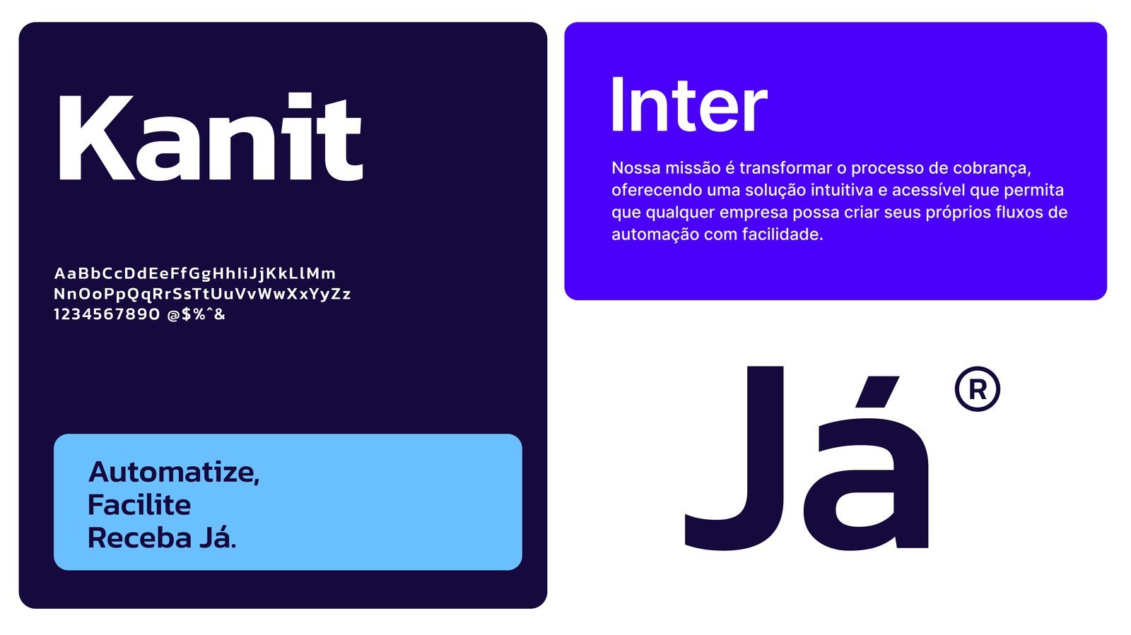 Receba Já, peça do projeto
