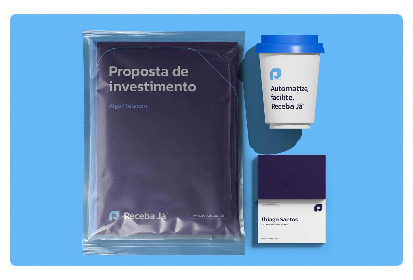 Receba Já, peça do projeto