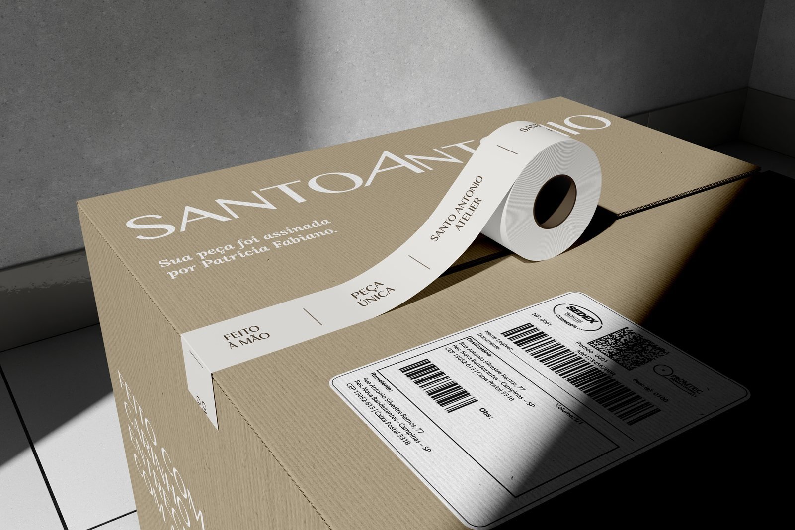 Ateliê Santo Antônio, peça do projeto