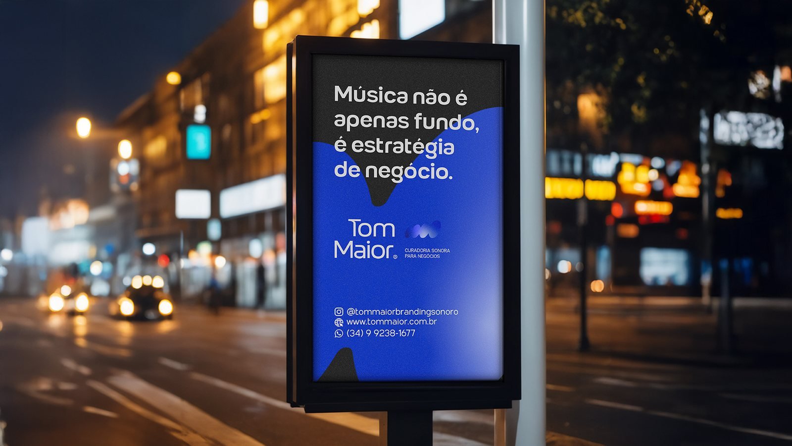 Tom Maior, peça do projeto